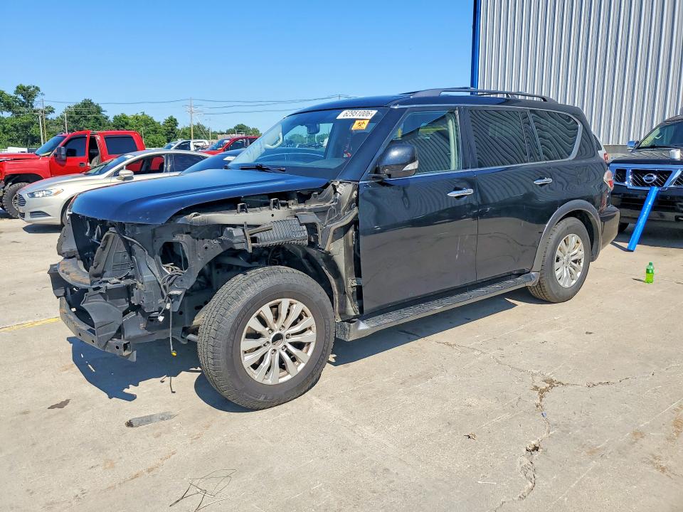 NISSAN ARMADA 2018 with VIN JN8AY2ND7JX000787 - Photo from auction