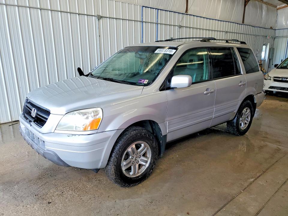 HONDA PILOT 2003 with VIN 2HKYF18663H609374 - Photo from auction