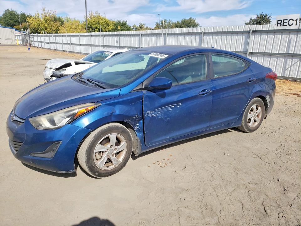 HYUNDAI ELANTRA 2015 with VIN KMHDH4AE2FU360864 - Photo from auction