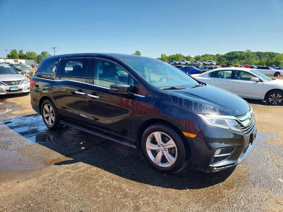 Photo 4 from auction – 2019 HONDA ODYSSEY with VIN 5FNRL6H76KB009034