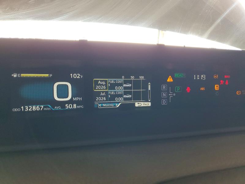 Photo 9 from auction – 2016 TOYOTA PRIUS with VIN JTDKBRFU0G3008657