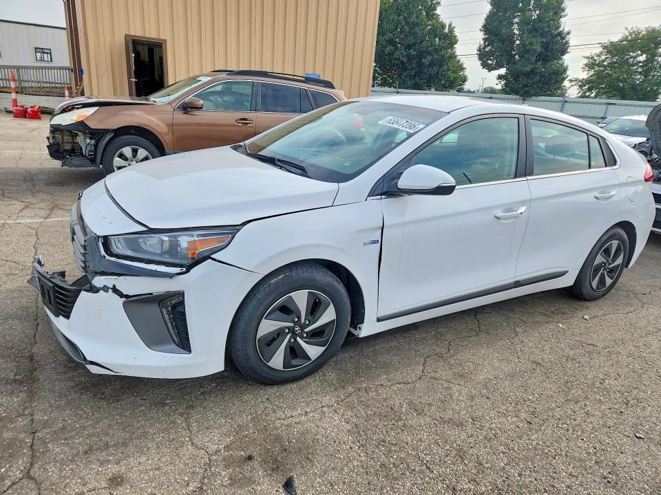 HYUNDAI IONIQ 2017 with VIN KMHC75LC0HU044320 - Photo from auction