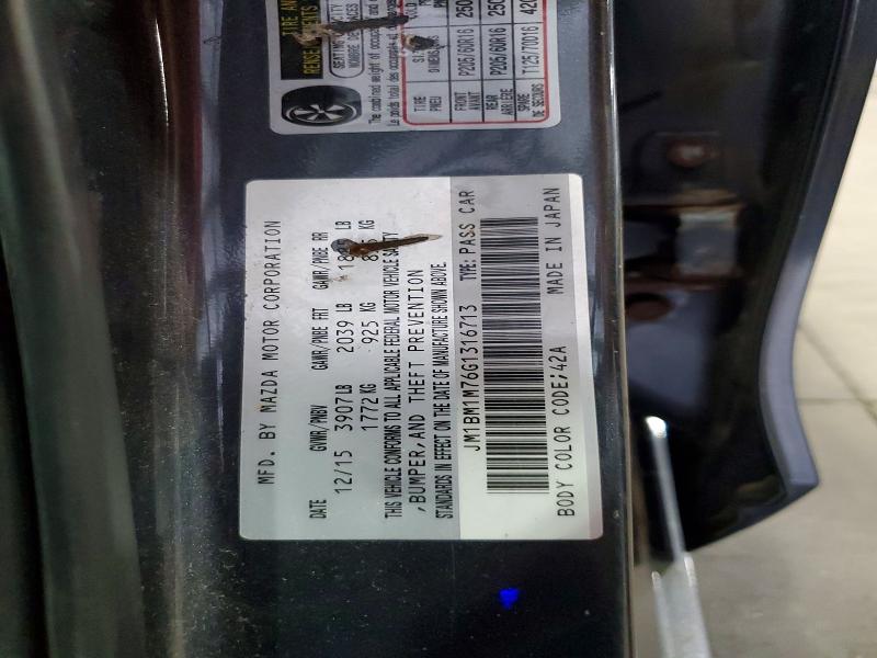 Photo 14 from auction – 2016 MAZDA 3 with VIN JM1BM1M76G1316713