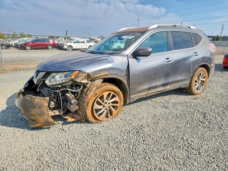 NISSAN ROGUE 2015 with VIN 5N1AT2MVXFC794277 - Photo from auction