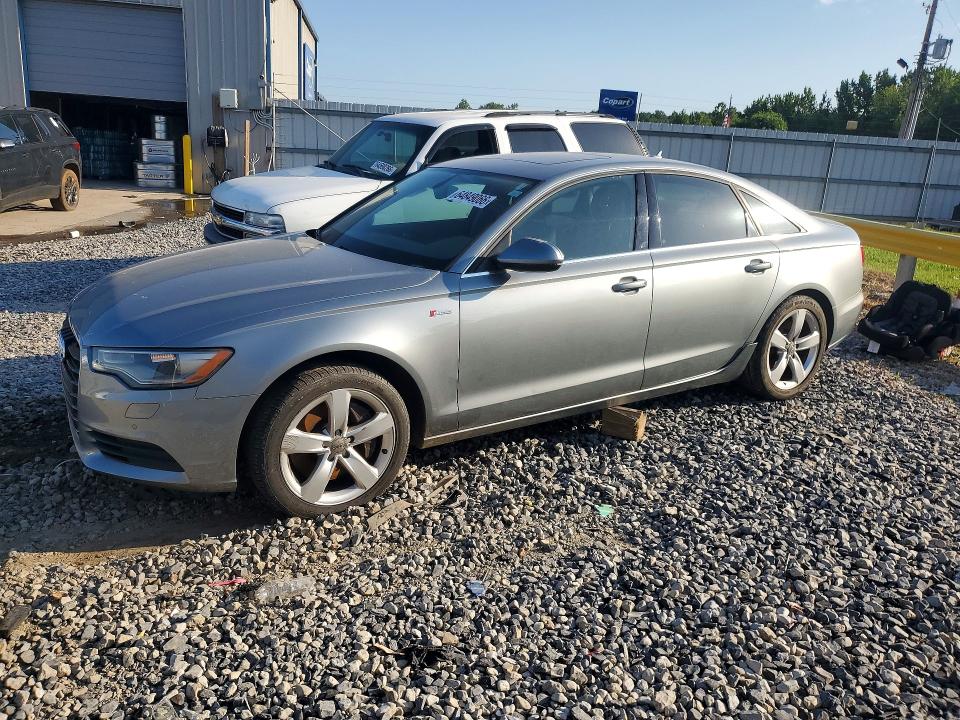 AUDI A6 2012 with VIN WAUGGBFC1CN067086 - Photo from auction
