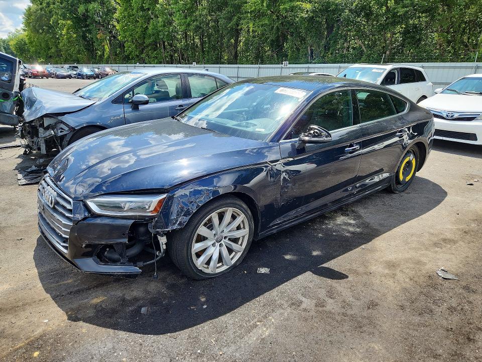 AUDI A5 2018 with VIN WAUCNCF5XJA072724 - Photo from auction