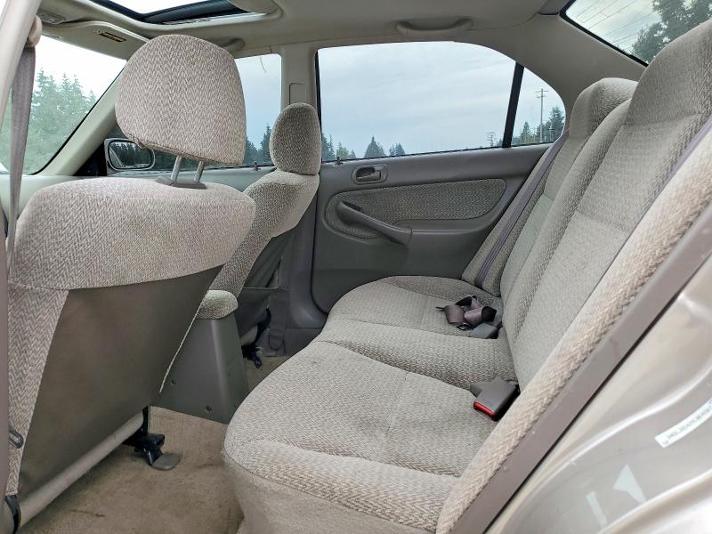 Photo 10 from auction – 2000 HONDA CIVIC with VIN 1HGEJ8642YL064807