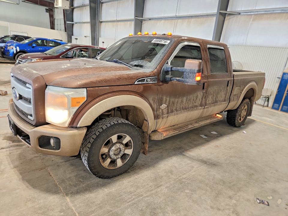 FORD F350 2011 with VIN 1FT7W3BT2BEC51808 - Photo from auction