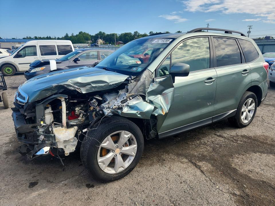 SUBARU FORESTER 2016 with VIN JF2SJAFC4GH467352 - Photo from auction