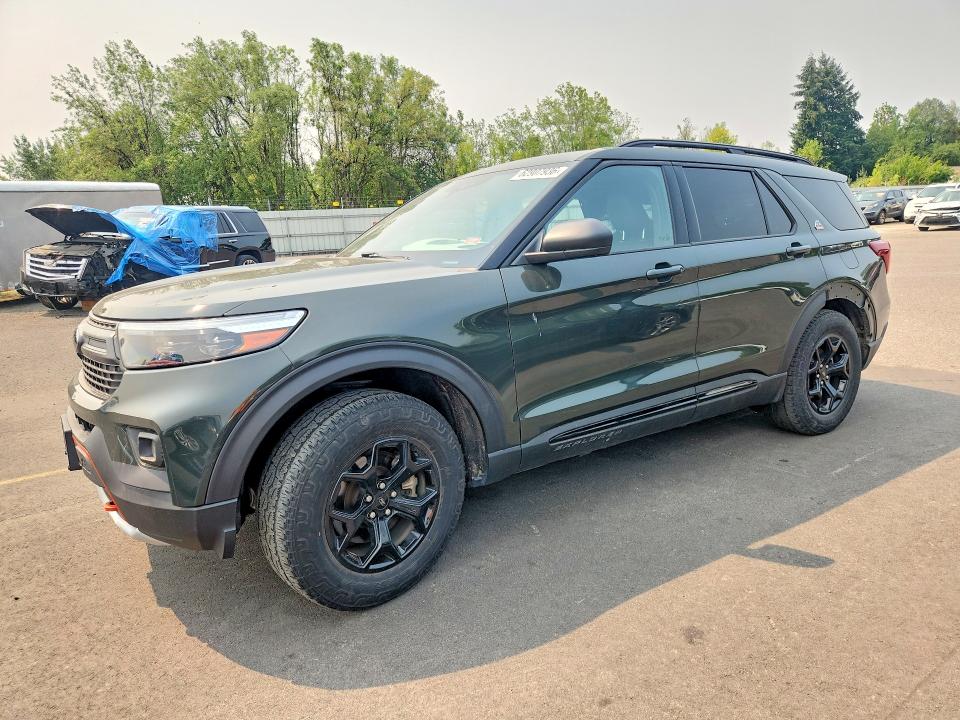 FORD EXPLORER 2022 with VIN 1FMSK8JH3NGA93807 - Photo from auction