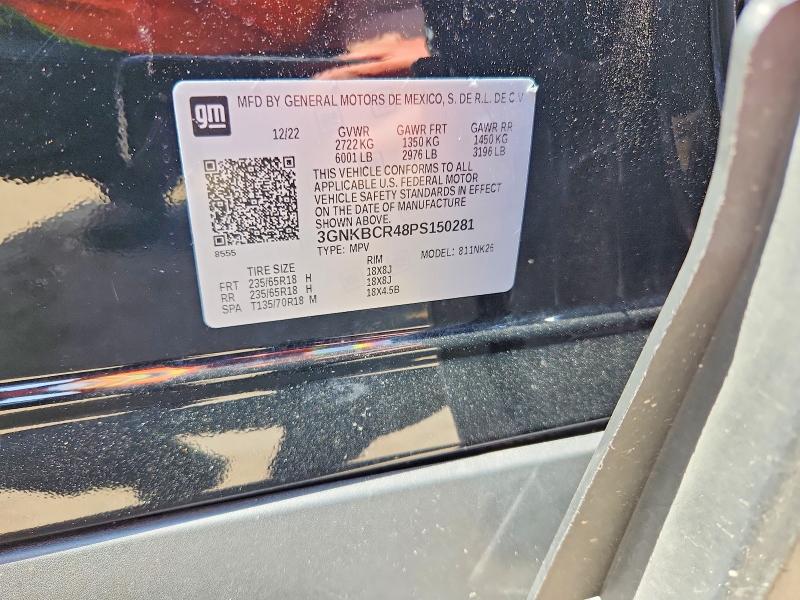 Photo 14 from auction – 2023 CHEVROLET BLAZER with VIN 3GNKBCR48PS150281