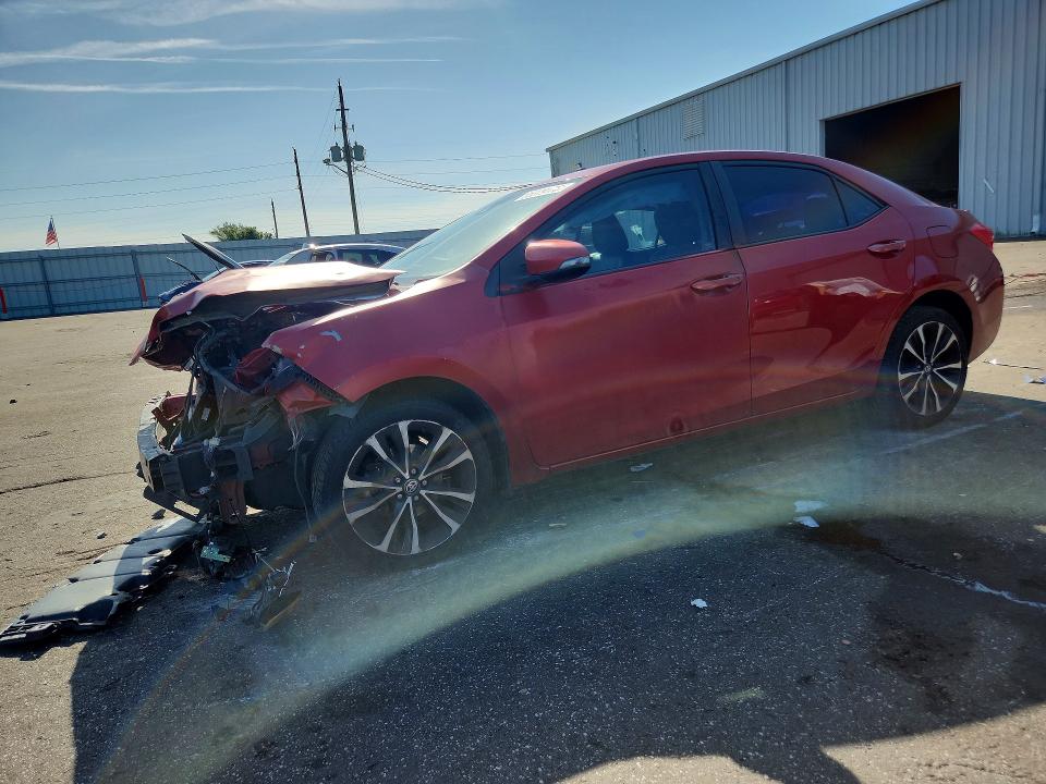 TOYOTA COROLLA 2017 with VIN 2T1BURHE0HC887375 - Photo from auction