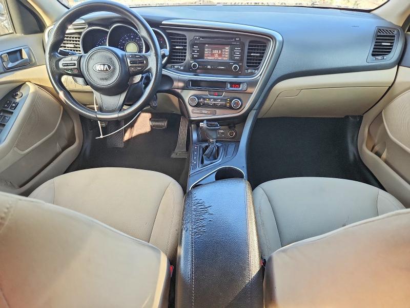 Photo 8 from auction – 2015 KIA OPTIMA with VIN KNAGM4A71F5556798
