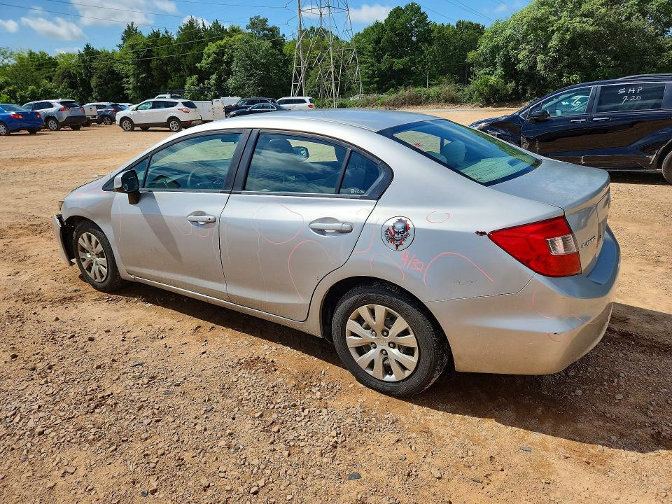 Photo 2 from auction – 2012 HONDA CIVIC with VIN 2HGFB2F59CH566548