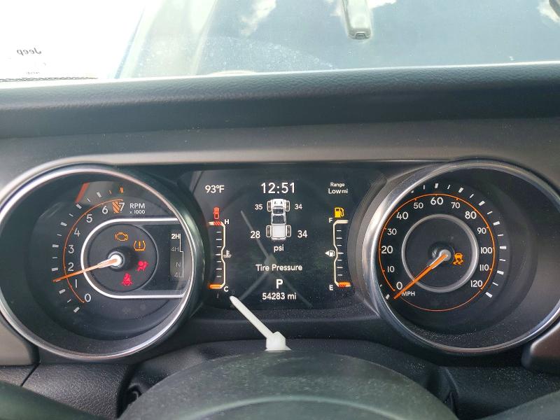 Снимка 9 от търг – 2023 JEEP GLADIATOR с VIN 1C6HJTAG3PL554615