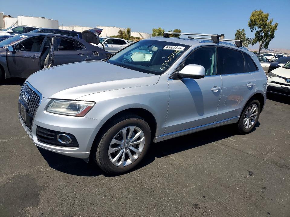 AUDI Q5 2013 with VIN WA1LFAFP7DA101603 - Photo from auction