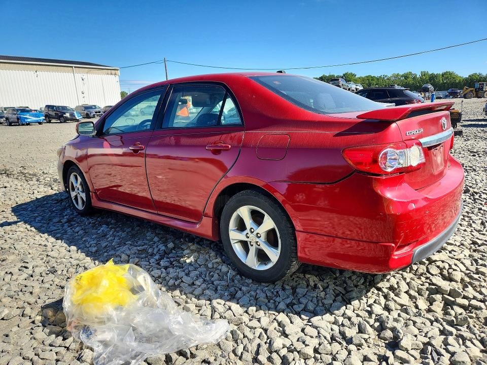 Photo 2 from auction – 2011 TOYOTA COROLLA with VIN 2T1BU4EE2BC745348