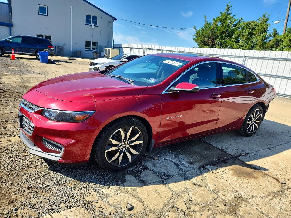 CHEVROLET MALIBU 2017 with VIN 1G1ZE5ST3HF268880 - Photo from auction