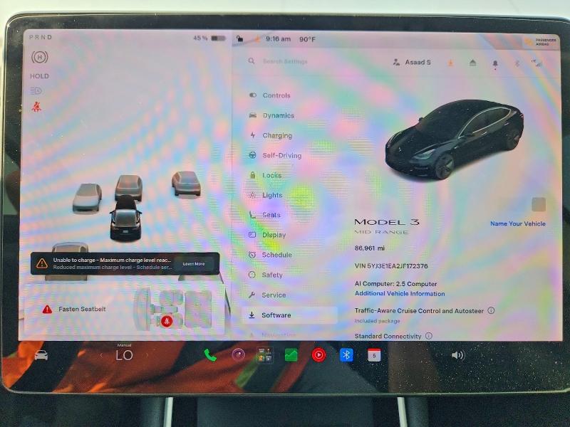 Photo 9 from auction – 2018 TESLA MODEL 3 with VIN 5YJ3E1EA2JF172376