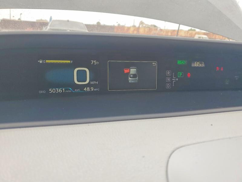 Photo 9 from auction – 2016 TOYOTA PRIUS with VIN JTDKARFU3G3012737