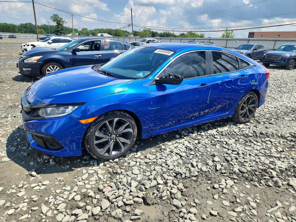 Photo 1 from auction – 2020 HONDA CIVIC with VIN 2HGFC2F60LH522573