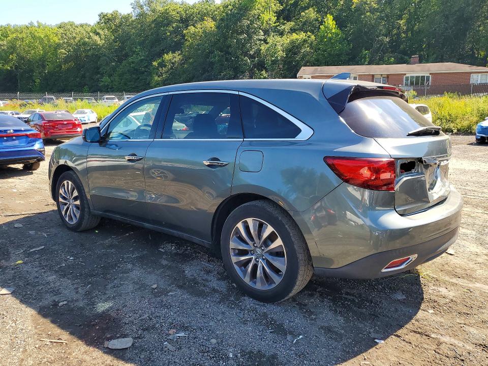 Photo 2 from auction – 2014 ACURA MDX with VIN 5FRYD3H40EB012107