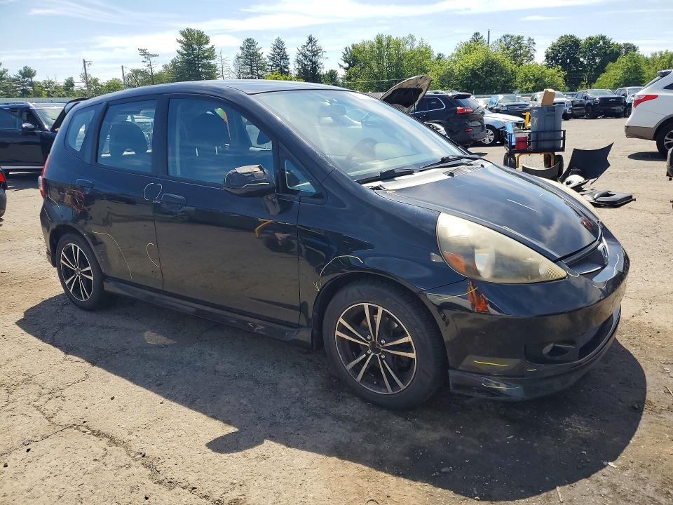 Photo 4 from auction – 2007 HONDA FIT with VIN JHMGD38627S033365
