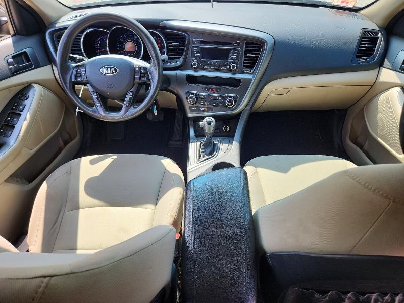 Photo 8 from auction – 2013 KIA OPTIMA with VIN 5XXGM4A70DG255189