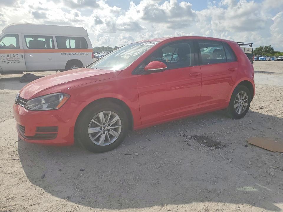 Photo 1 from auction – 2016 VOLKSWAGEN GOLF with VIN 3VW217AU2GM006547