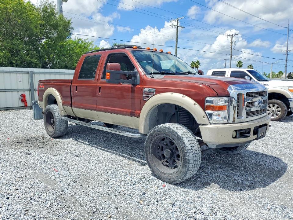 Photo 4 from auction – 2008 FORD F250 with VIN 1FTSW21R98EA06703