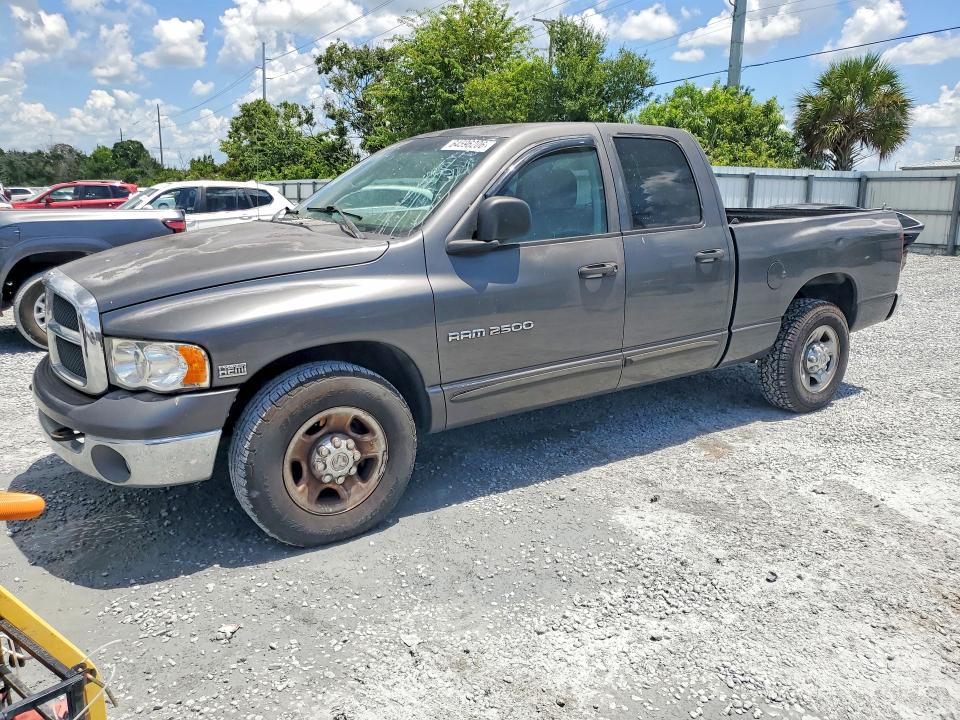 DODGE RAM 2500 2003 with VIN 3D7KA28DX3G764100 - Photo from auction