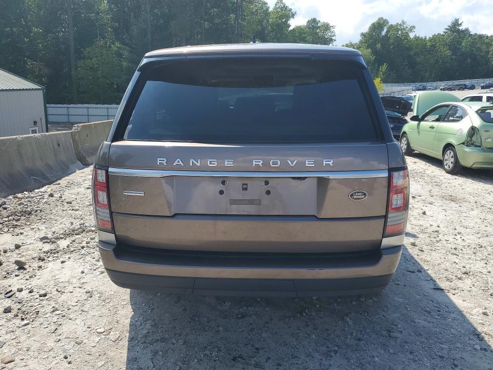 Photo 6 from auction – 2016 LAND ROVER RANGE ROVER with VIN SALGS3EF5GA260186