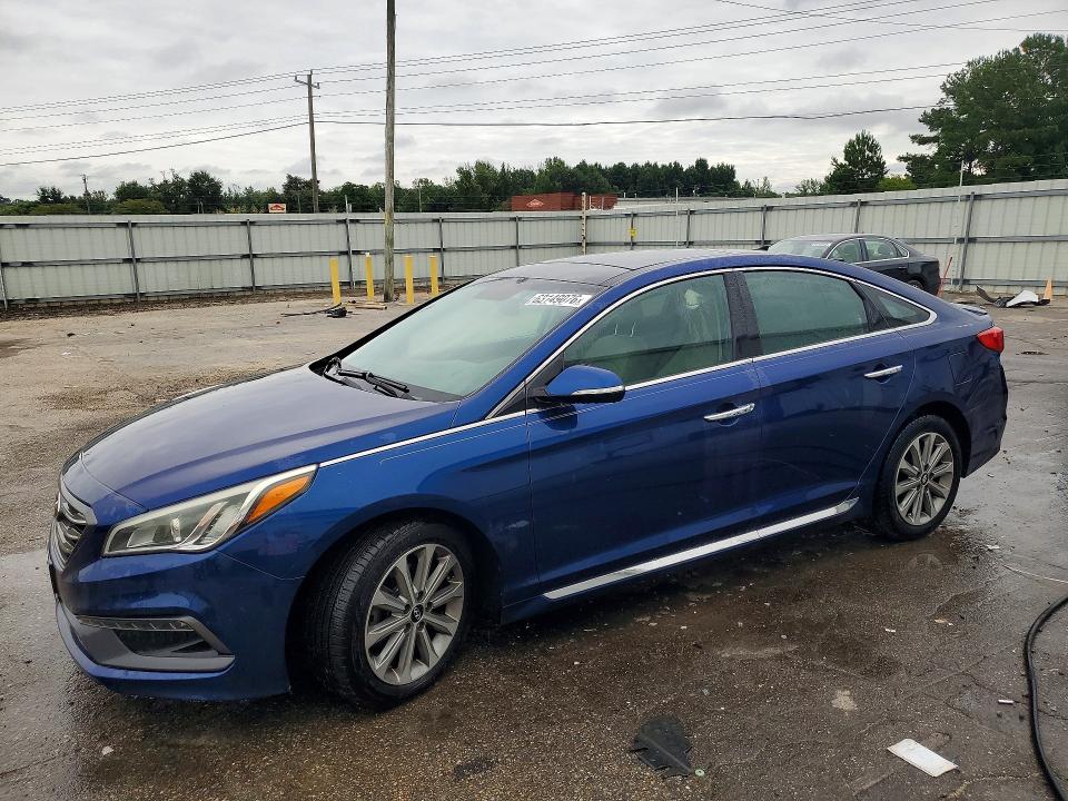 HYUNDAI SONATA 2016 with VIN 5NPE34AF6GH267731 - Photo from auction