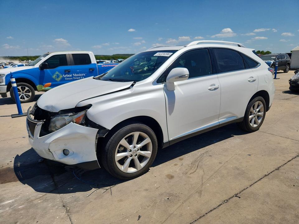 LEXUS RX 2012 with VIN JTJBK1BA6C2444245 - Photo from auction