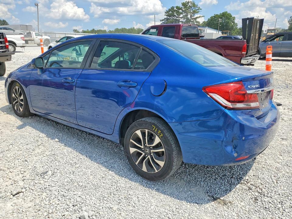 Photo 2 from auction – 2013 HONDA CIVIC with VIN 19XFB2F80DE254107