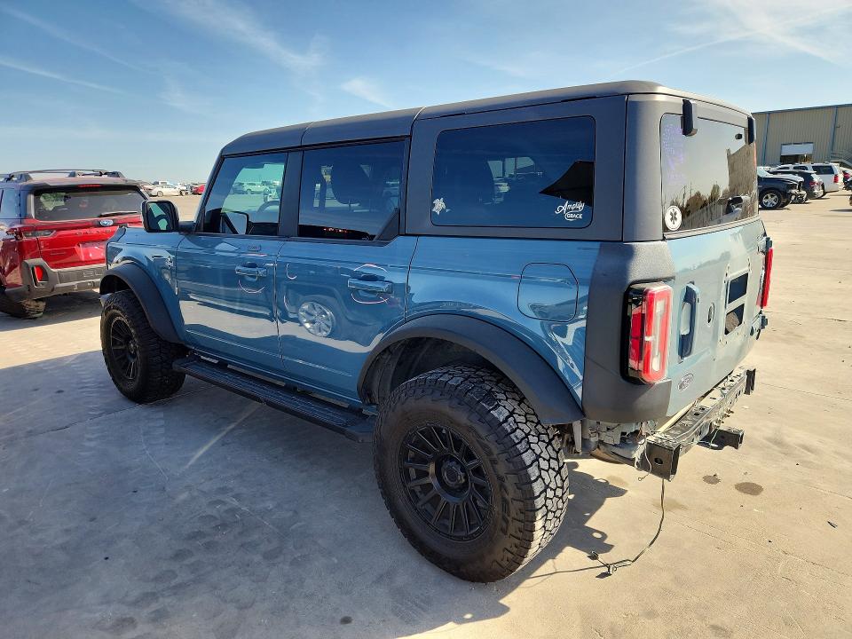 Photo 2 from auction – 2022 FORD BRONCO with VIN 1FMEE5BPXNLB23000