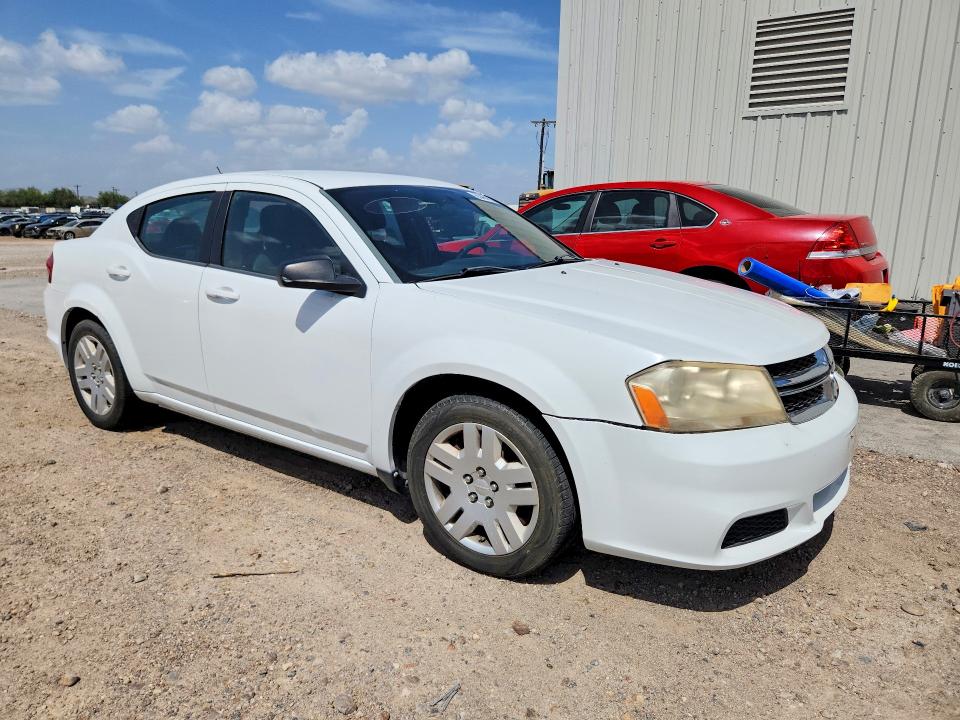 Photo 4 from auction – 2013 DODGE AVENGER with VIN 1C3CDZAG2DN760378