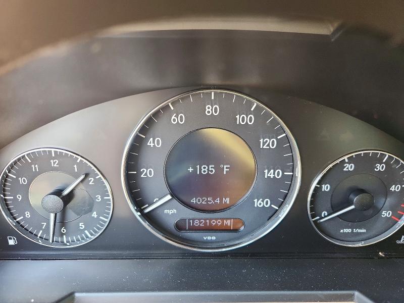 Photo 9 from auction – 2009 MERCEDES-BENZ E with VIN WDBUF22X59B368504
