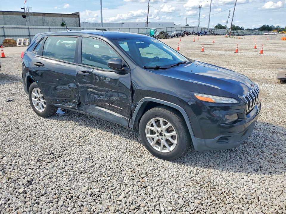 Photo 4 from auction – 2014 JEEP CHEROKEE with VIN 1C4PJLAB2EW262040