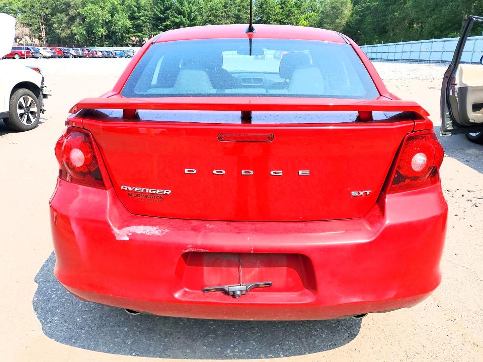Photo 6 from auction – 2013 DODGE AVENGER with VIN 1C3CDZCG6DN586991