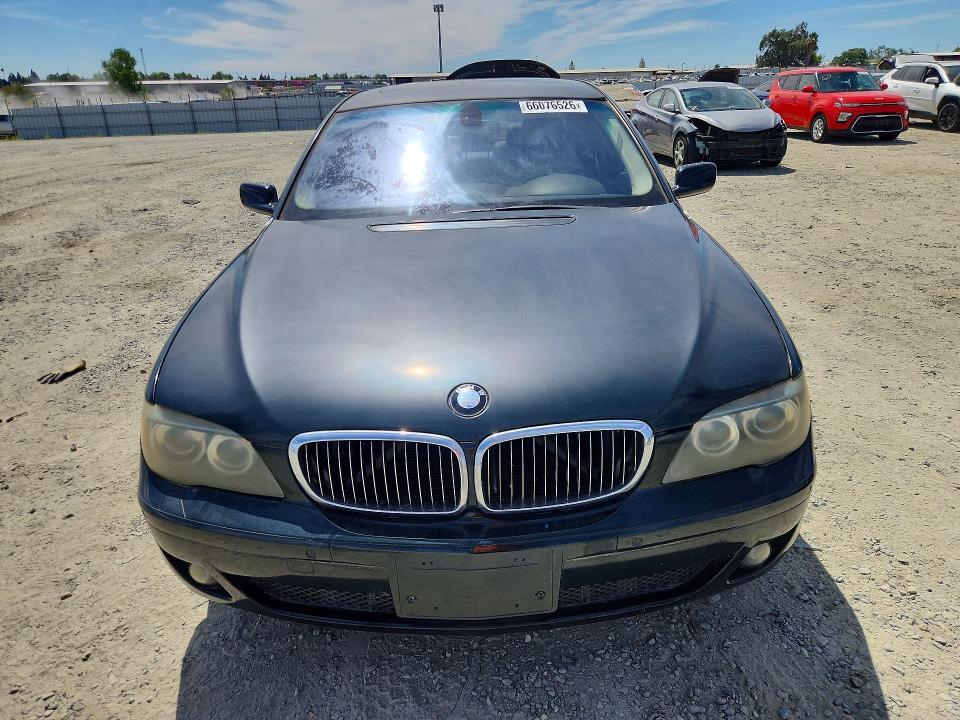 Photo 5 from auction – 2008 BMW 750 with VIN WBAHN83528DT80616