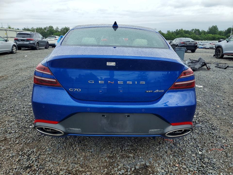 Photo 6 from auction – 2025 GENESIS G70 with VIN KMTG54SE8SU151617