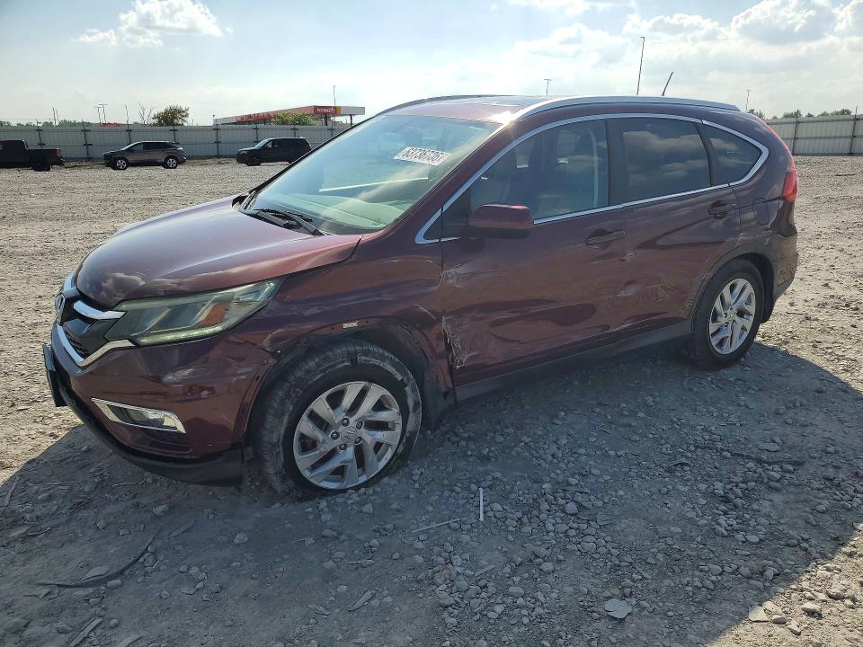 HONDA CR-V 2015 with VIN 2HKRM4H77FH606038 - Photo from auction