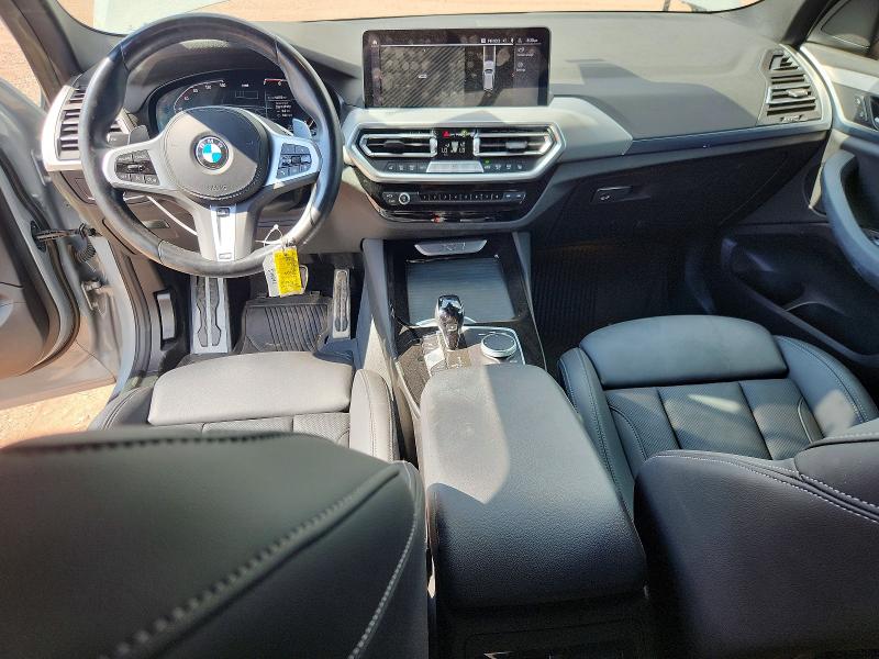 Photo 8 from auction – 2022 BMW X3 with VIN 5UX53DP05N9K55304