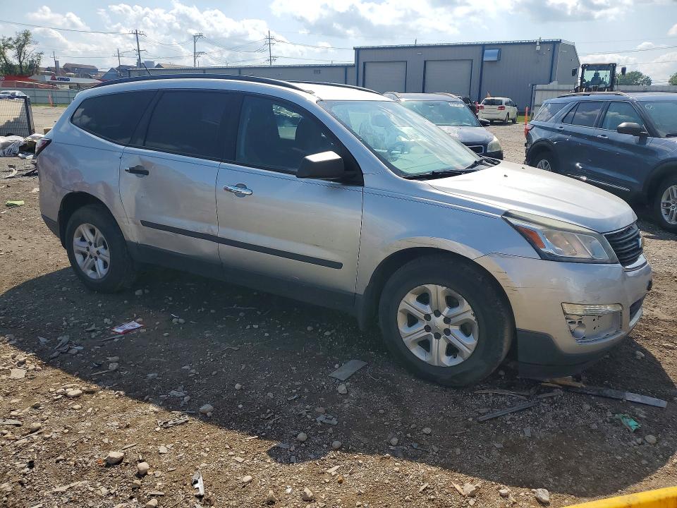 Photo 4 from auction – 2014 CHEVROLET TRAVERSE with VIN 1GNKRFKD0EJ329016