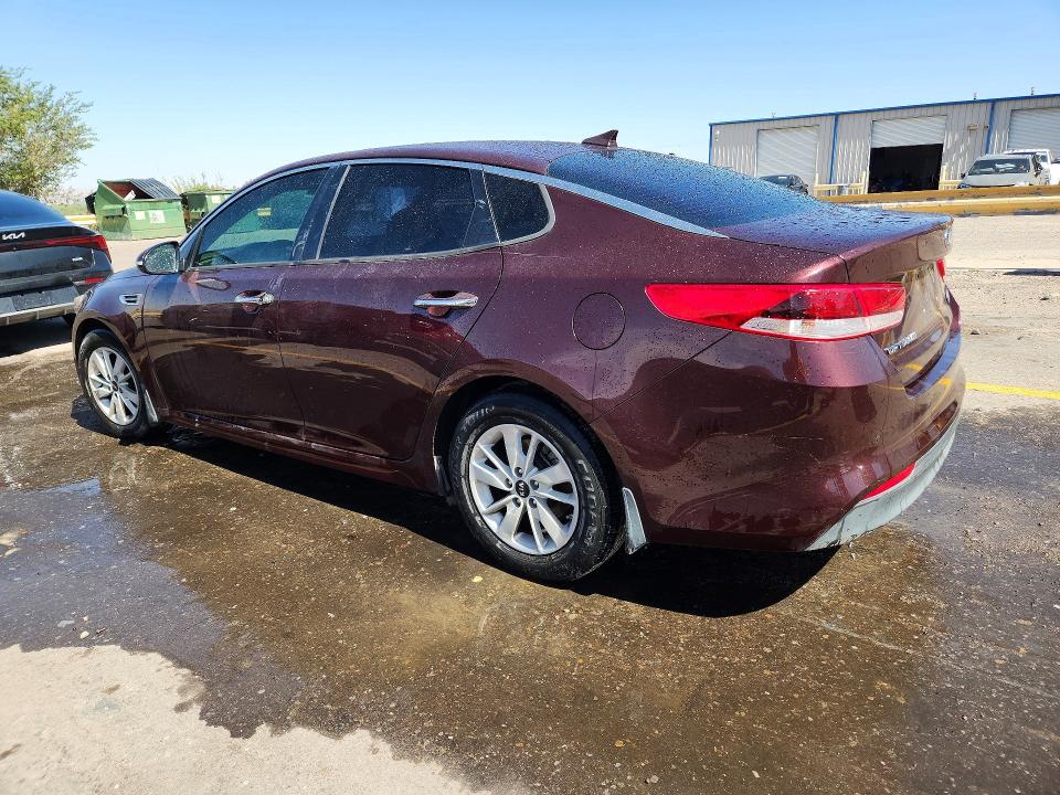 Photo 2 from auction – 2018 KIA OPTIMA with VIN 5XXGT4L39JG236875