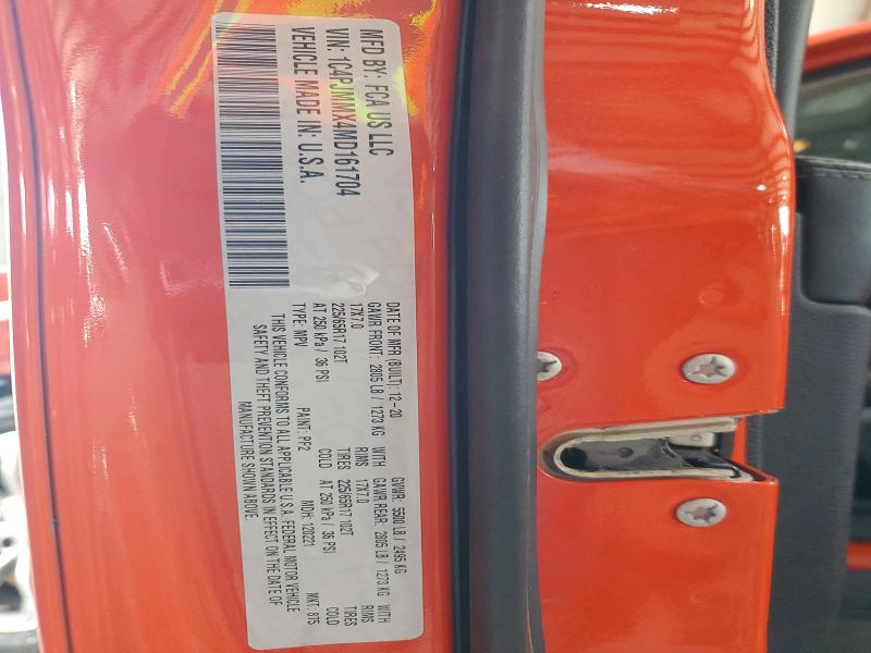 Photo 14 from auction – 2021 JEEP CHEROKEE with VIN 1C4PJMMX4MD161704