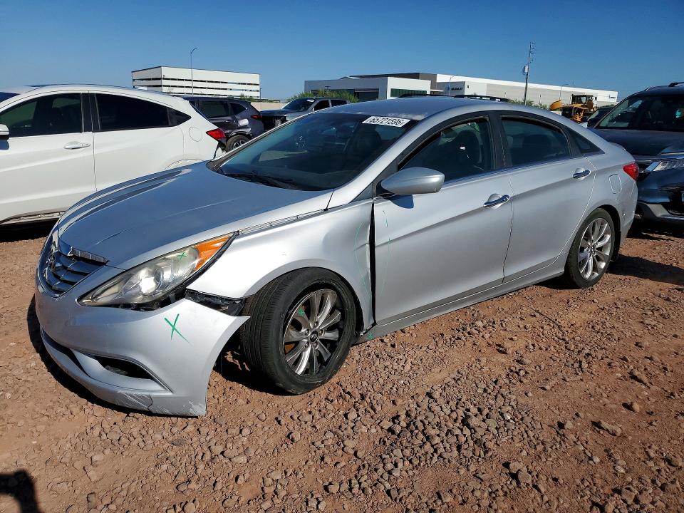 HYUNDAI SONATA 2013 with VIN 5NPEC4AC9DH762748 - Photo from auction