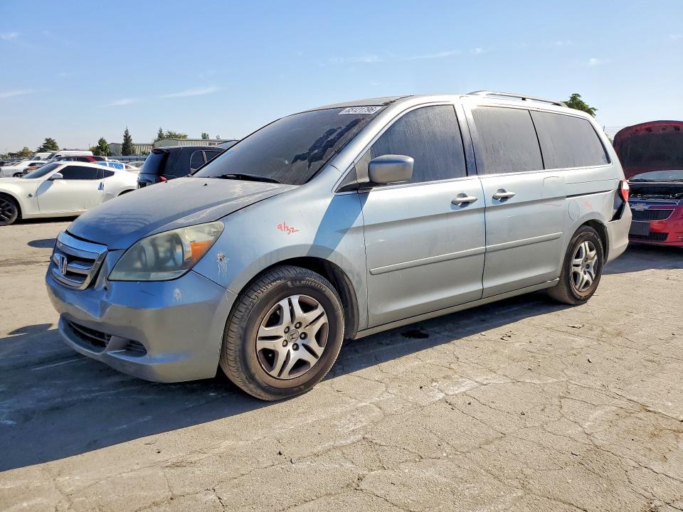 HONDA ODYSSEY 2007 with VIN 5FNRL38637B044580 - Photo from auction