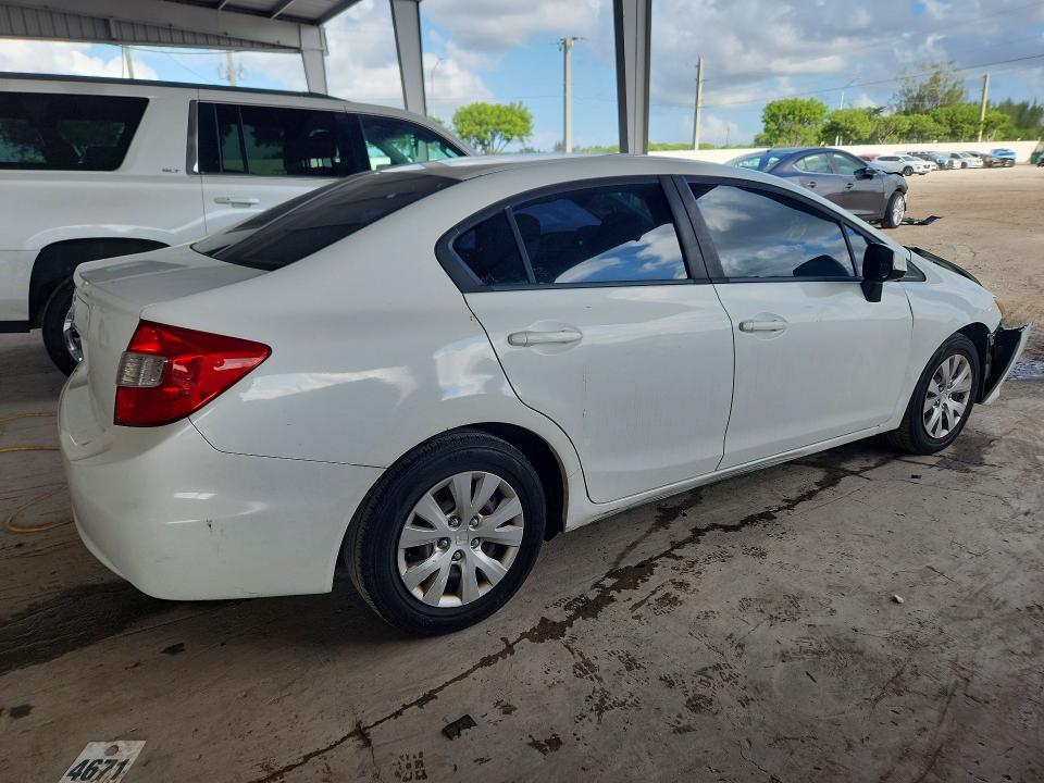Photo 3 from auction – 2012 HONDA CIVIC with VIN 19XFB2F51CE366791